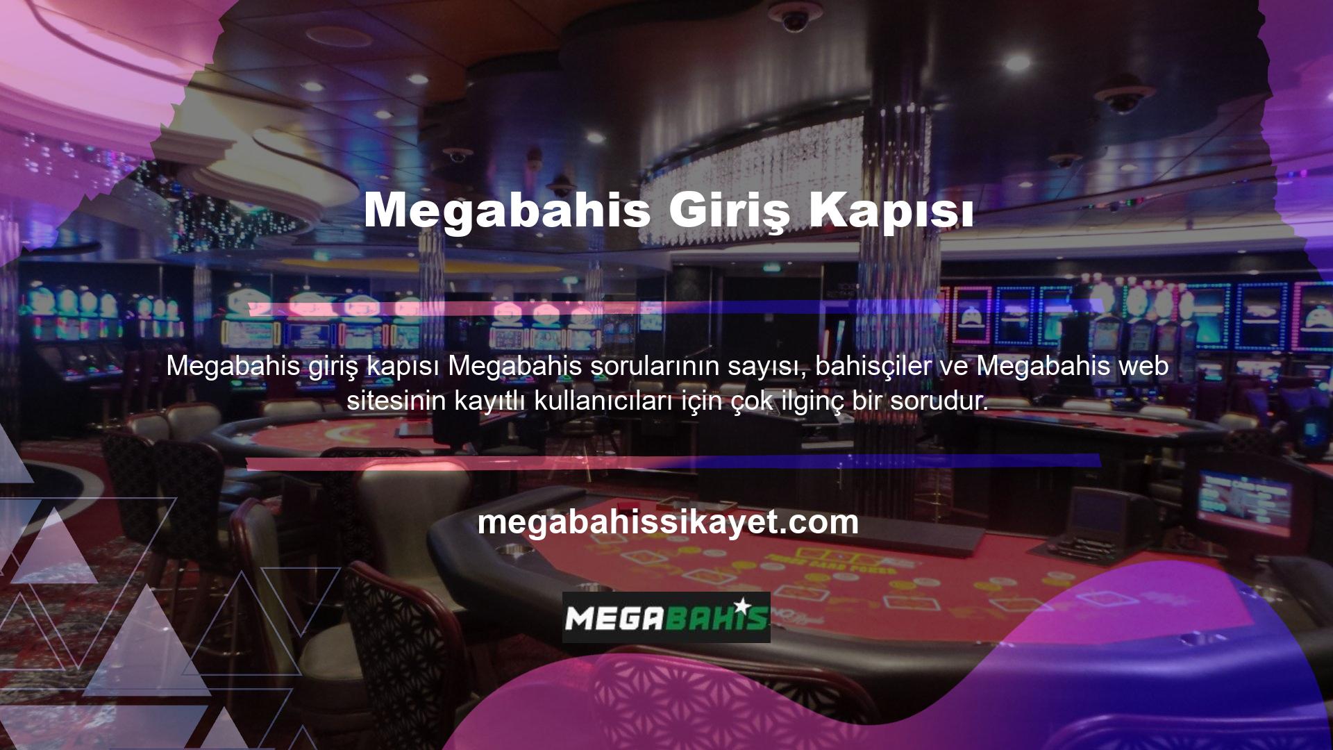 Tüm çevrimiçi casino siteleri gibi Megabahis de ülkedeki faaliyeti sırasında erişimi kapatmak ve kısıtlamak zorunda kaldı