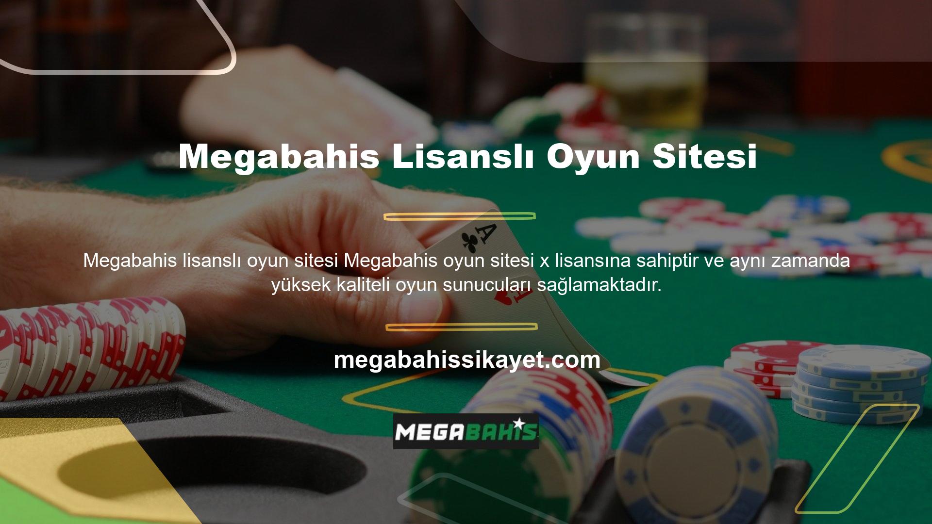 Özellikle Megabahis Bahis'in sunduğu Türkçe yayın sitesi aracılığıyla birinci sınıf ve güvenilir bir bahis platformunun keyfini çıkarabilir ve dolayısıyla kaliteli bir ortamda para kazanabilirsiniz